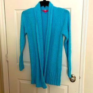 Lilly Pulitzer Blue Basia Cardigan Sweater